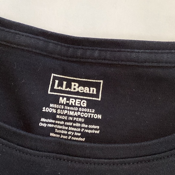 4 /💲20 🤑 LL BEAN black top - Picture 2 of 5
